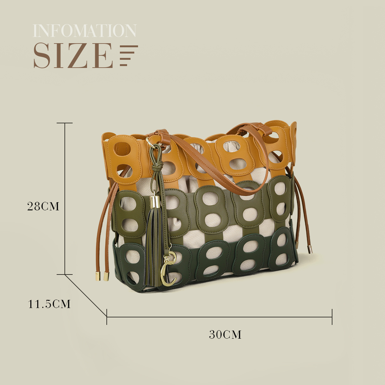 Luxury Bags 2026 - PG PATSY GARIS Women's Crossbody Bag