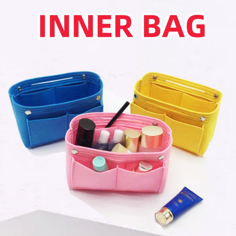 Felt Insert Bag Cosmetic Organ - مراجعة Luxury Bags Goyard وسعره