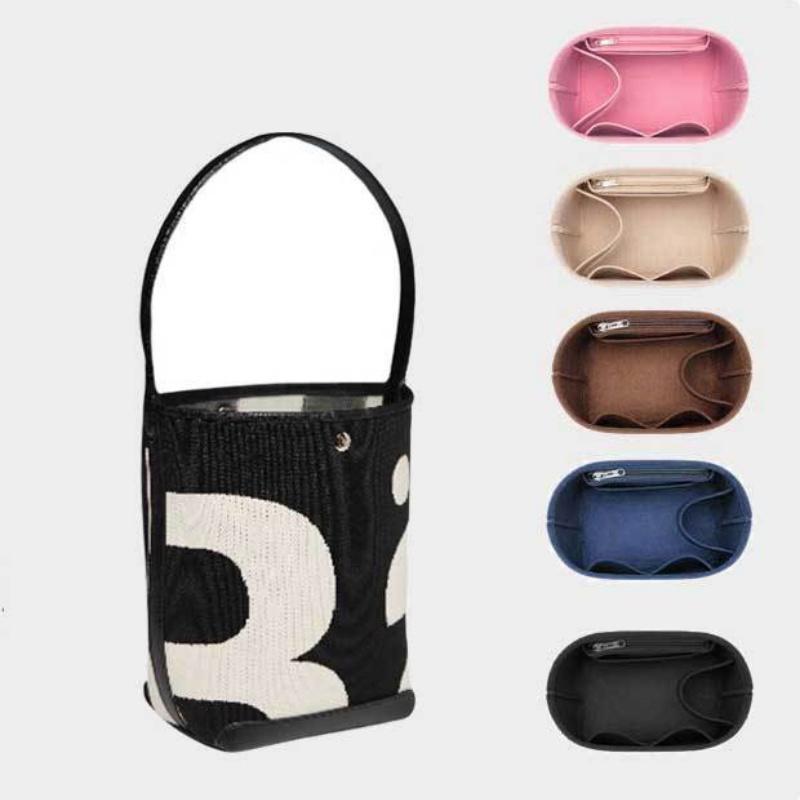 Felt Insert Bag Cosmetic Organ - مراجعة Luxury Bags Goyard وسعره