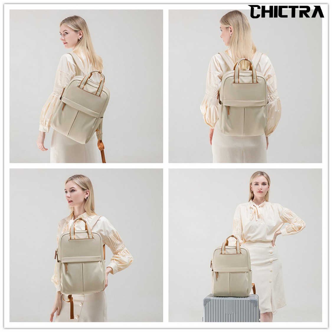 CHICTRA 14 Inch Laptop Backpac - مراجعة Xl Luxury Bags وسعره