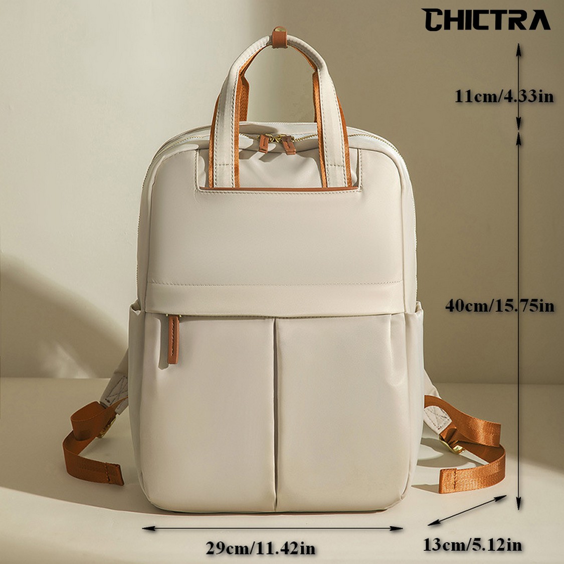 CHICTRA 14 Inch Laptop Backpac - مراجعة Xl Luxury Bags وسعره