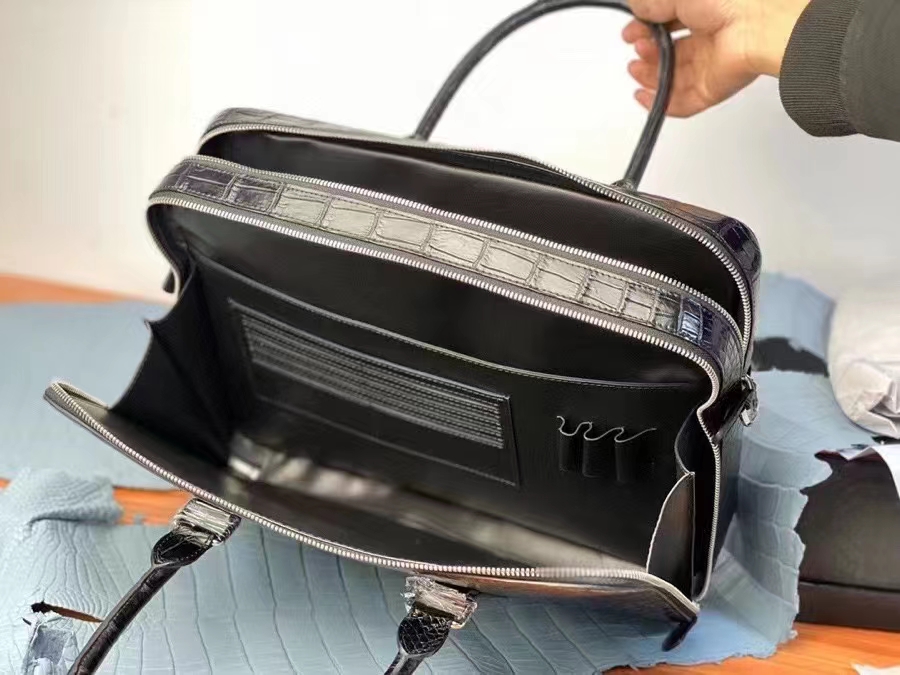 2023 New Luxury Crocodile Skin - مراجعة Xl Luxury Bags وسعره