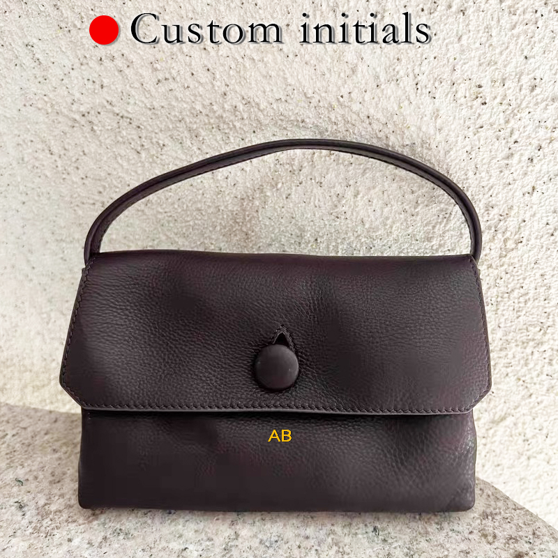 Custom Initials Genuine Leathe - مراجعة Luxury Bags 2026 وسعره