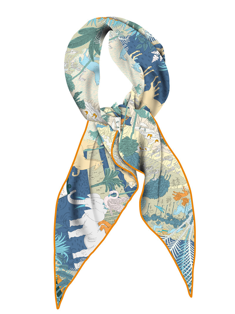 Triangle Twill Scarf Luxury Wo - مراجعة Luxury Bags Hong Kong وسعره
