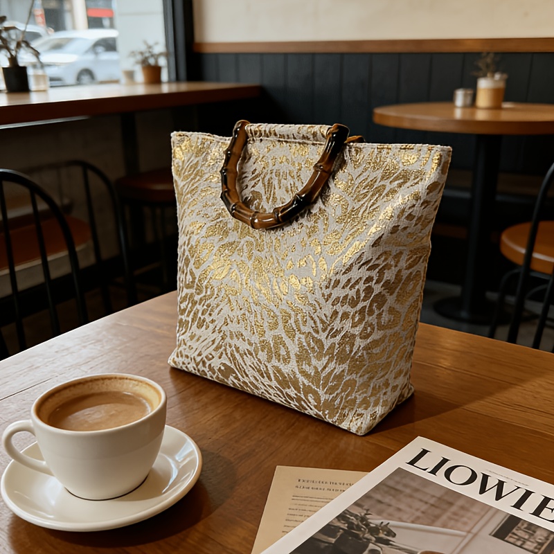 Women's Large Capacity Gold-Fo - مراجعة Xl Luxury Bags وسعره