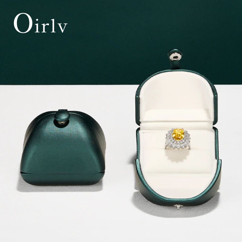 Luxury Dark Green Ring Box Pre - مراجعة Luxury Bags List وسعره
