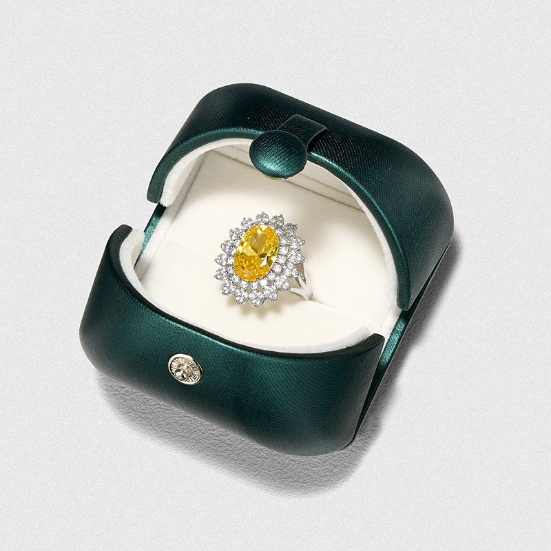 Luxury Dark Green Ring Box Pre - مراجعة Luxury Bags List وسعره