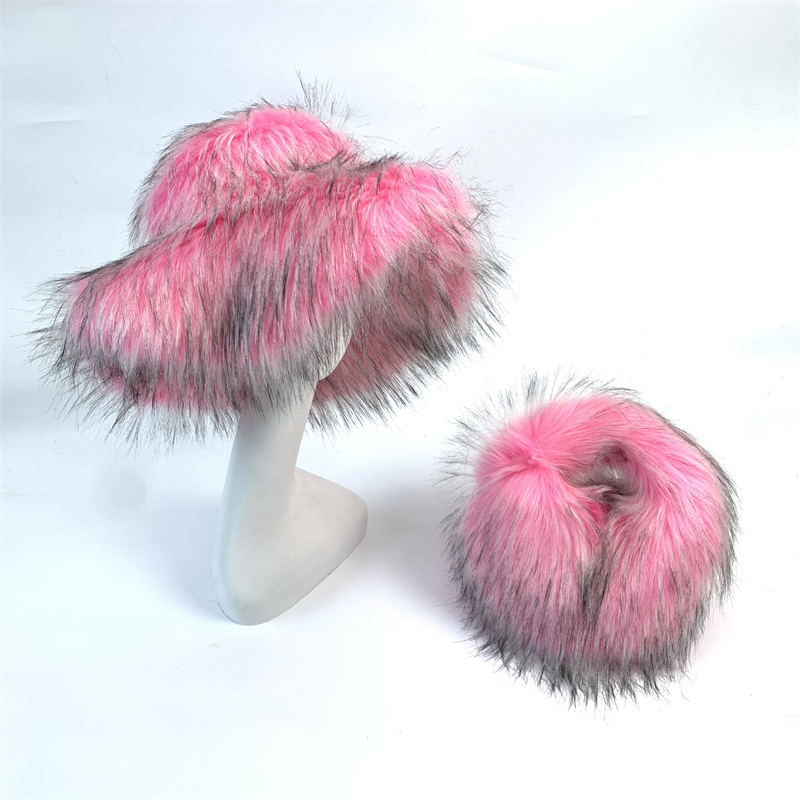 Fashion Faux Fur Bucket Hat Fo - مراجعة Luxury Bags Girls وسعره