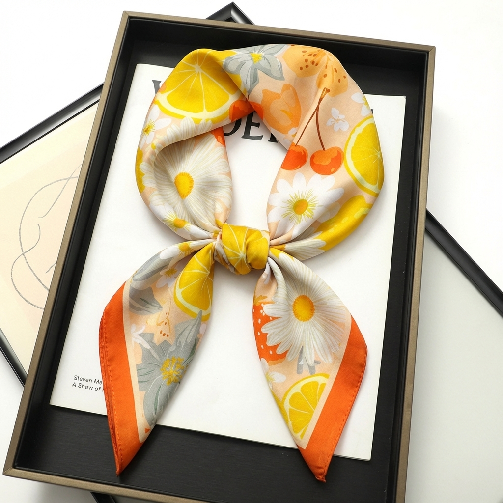 70*70cm Women Square Silk Scar - مراجعة Luxury Bags 2026 وسعره