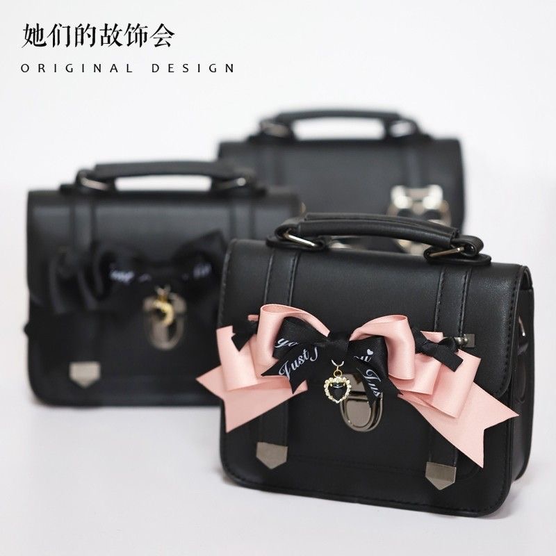 Buckle Shoulder Bag Lolita Bow - مراجعة Luxury Bags For Young Women وسعره