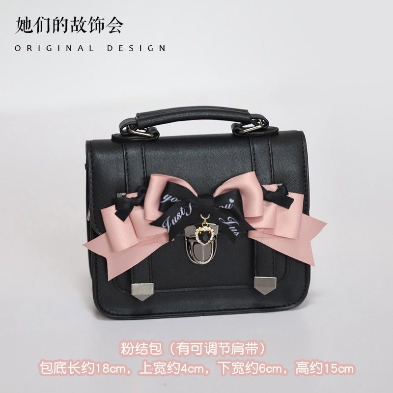 Buckle Shoulder Bag Lolita Bow - مراجعة Luxury Bags For Young Women وسعره