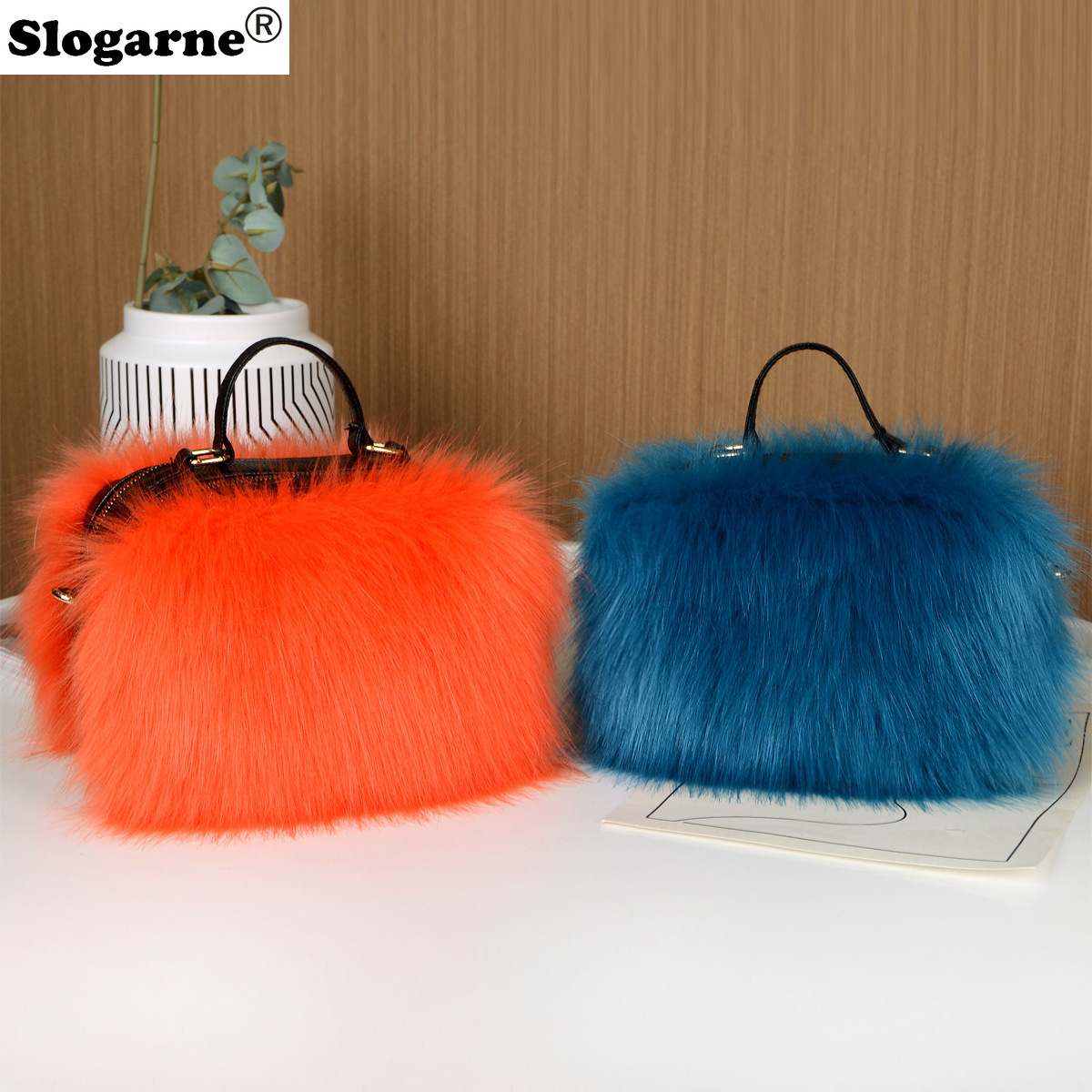 New High Quality Fox Fur Handb - مراجعة Luxury Bags Girls وسعره