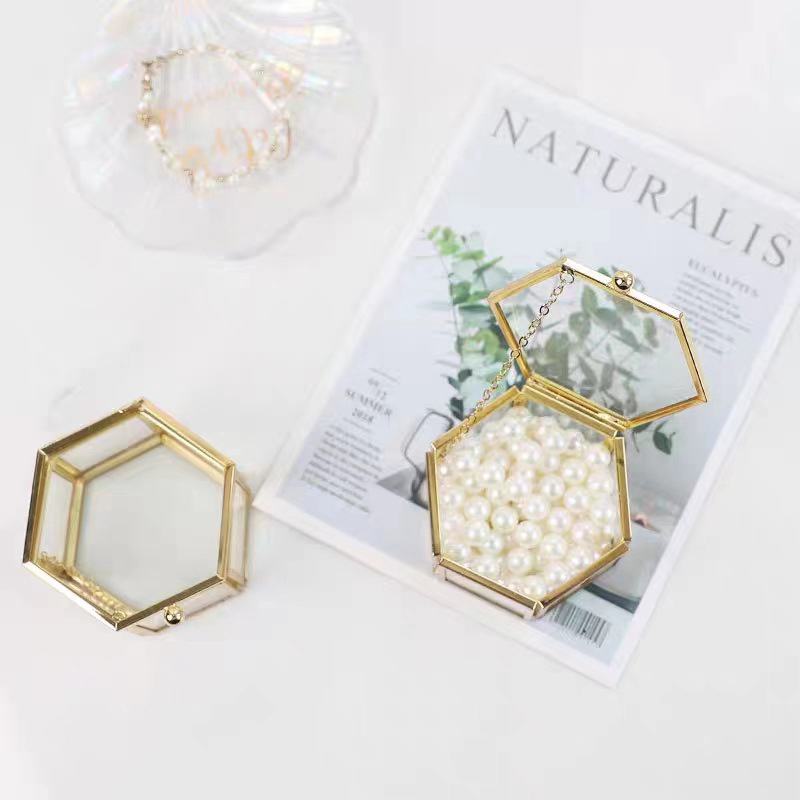 High-end Hexagonal Ring Box Go - مراجعة Luxury Bags List وسعره