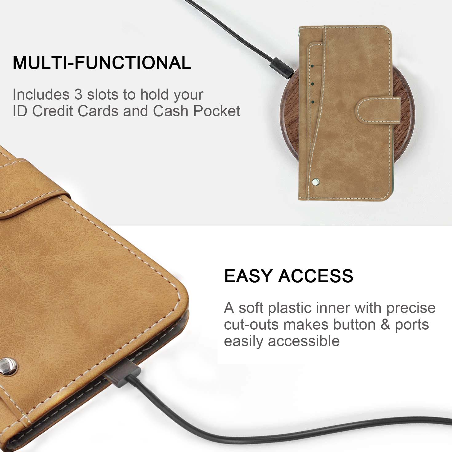 Vintage Leather Wallet TCL 30  - مراجعة Xl Luxury Bags وسعره