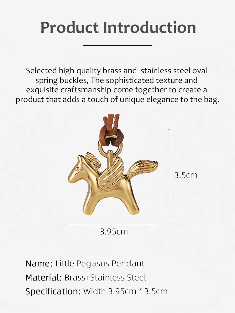 Luxury Brass Pegasus Bag Charm - مراجعة Luxury Bags Hermes Birkin وسعره