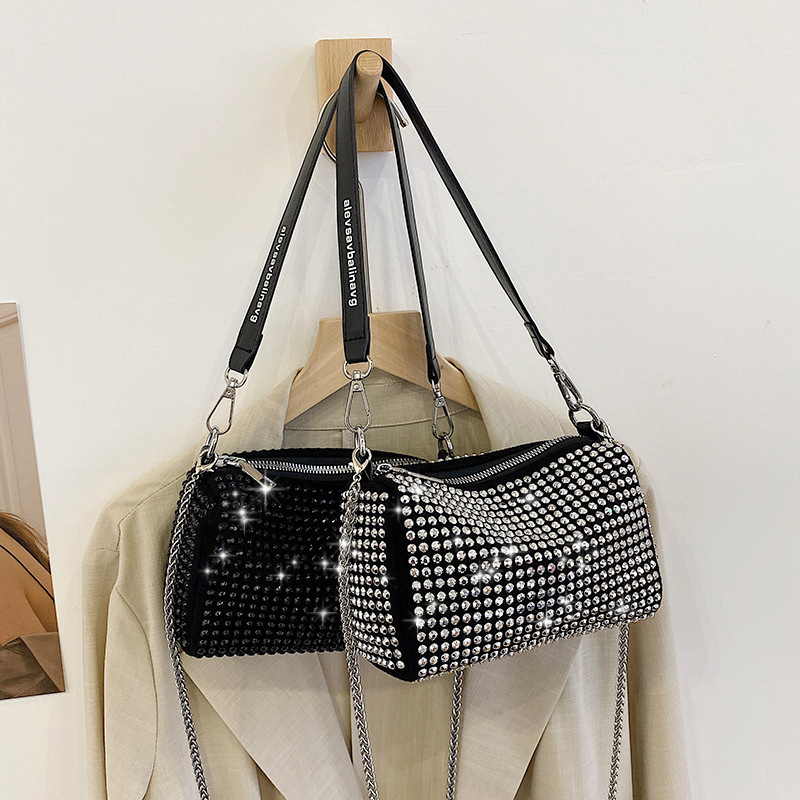 Luxury Bright Rhinestone Shoul - مراجعة Luxury Bags Girls وسعره