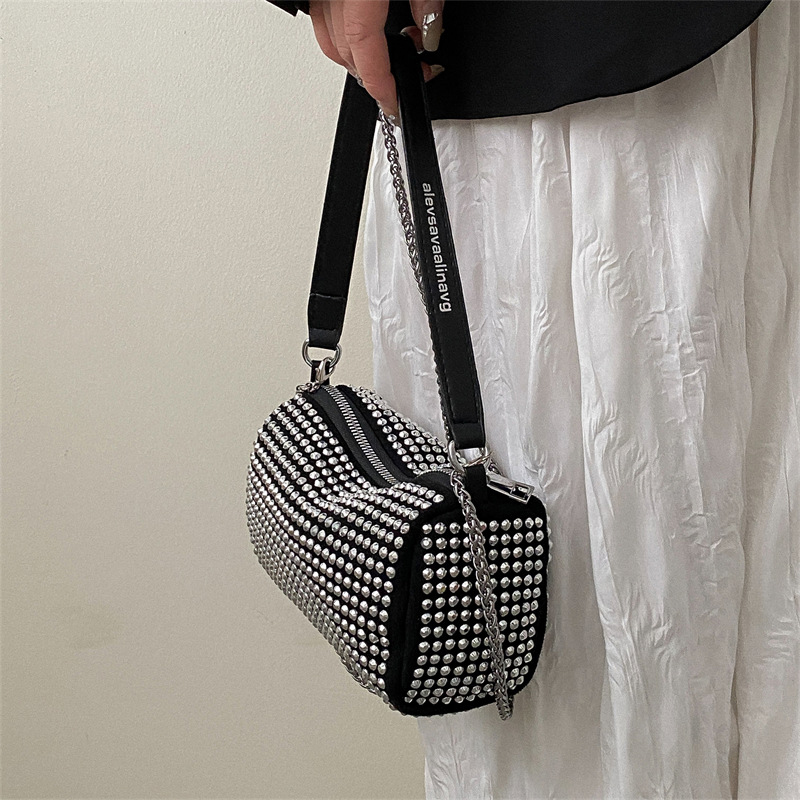 Luxury Bright Rhinestone Shoul - مراجعة Luxury Bags Girls وسعره