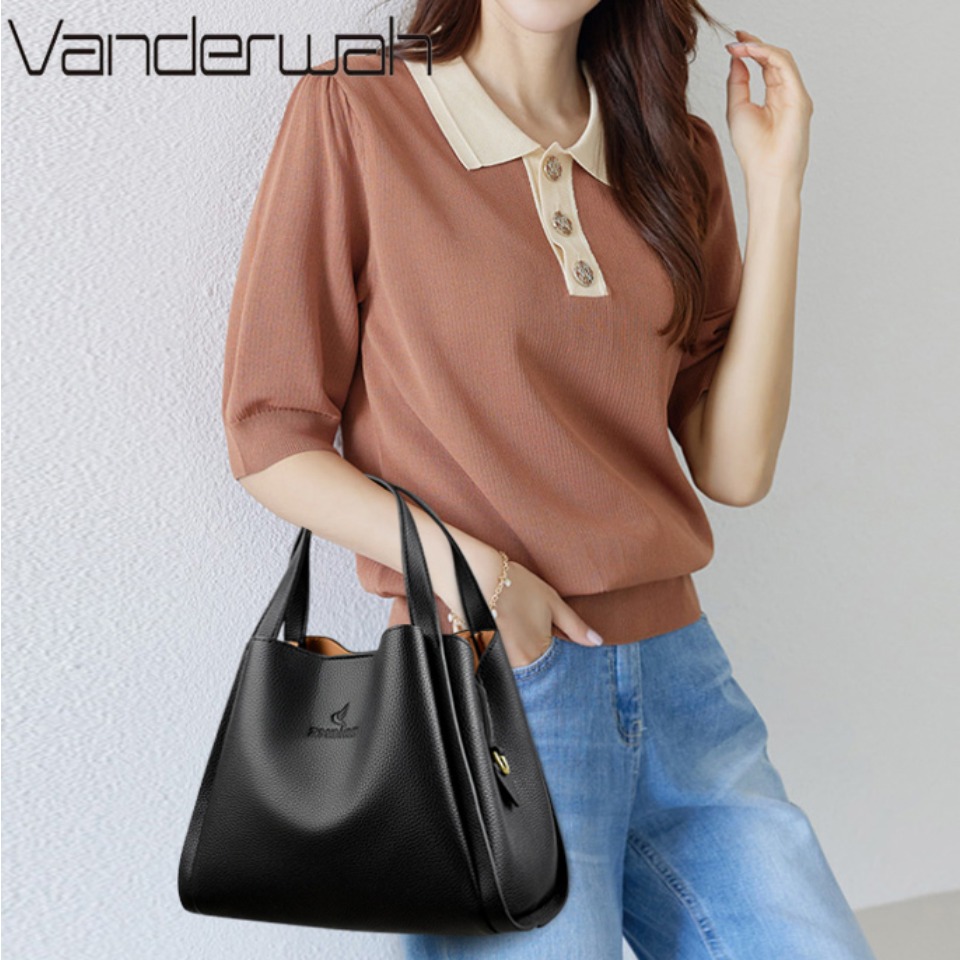 VANDERWAH Genuine Brand Soft L - مراجعة Xl Luxury Bags وسعره