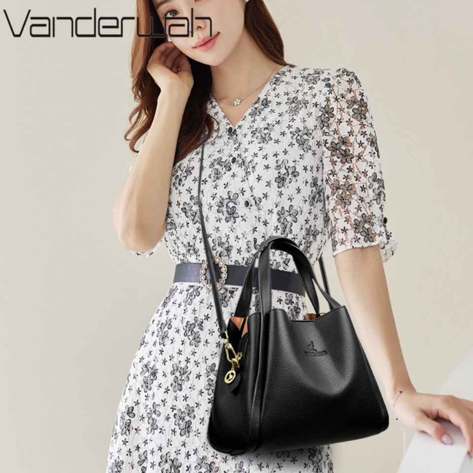 VANDERWAH Genuine Brand Soft L - مراجعة Xl Luxury Bags وسعره