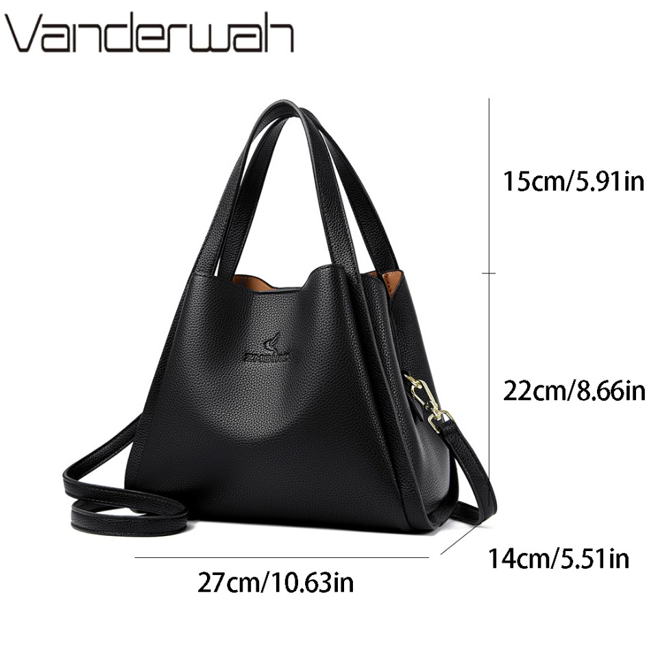 VANDERWAH Genuine Brand Soft L - مراجعة Xl Luxury Bags وسعره