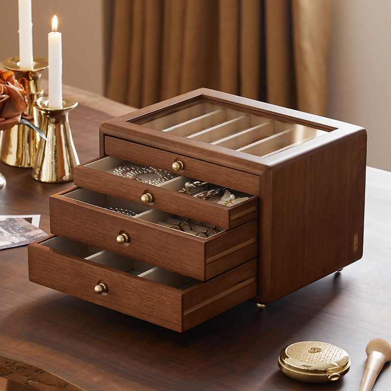 Solid Wood Jewelry Box Luxury  - مراجعة Luxury Bags List وسعره