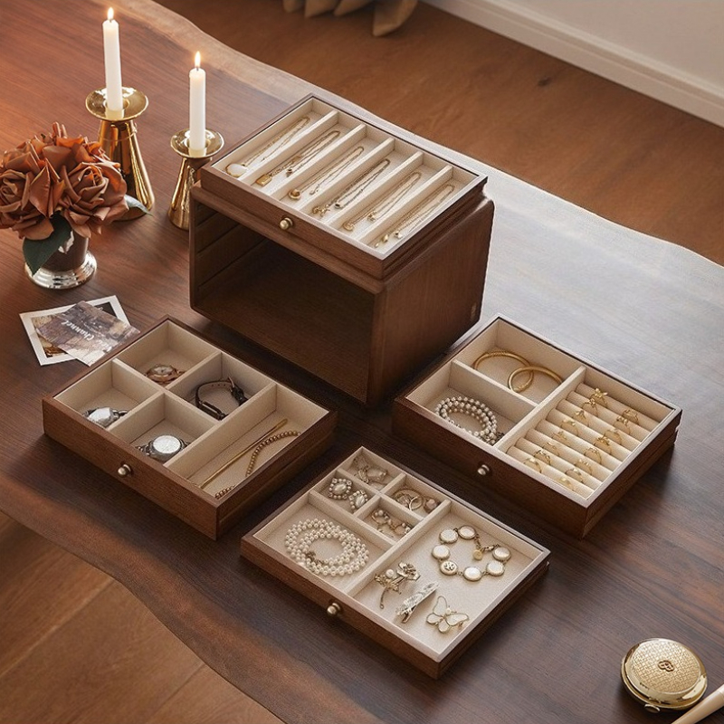 Solid Wood Jewelry Box Luxury  - مراجعة Luxury Bags List وسعره