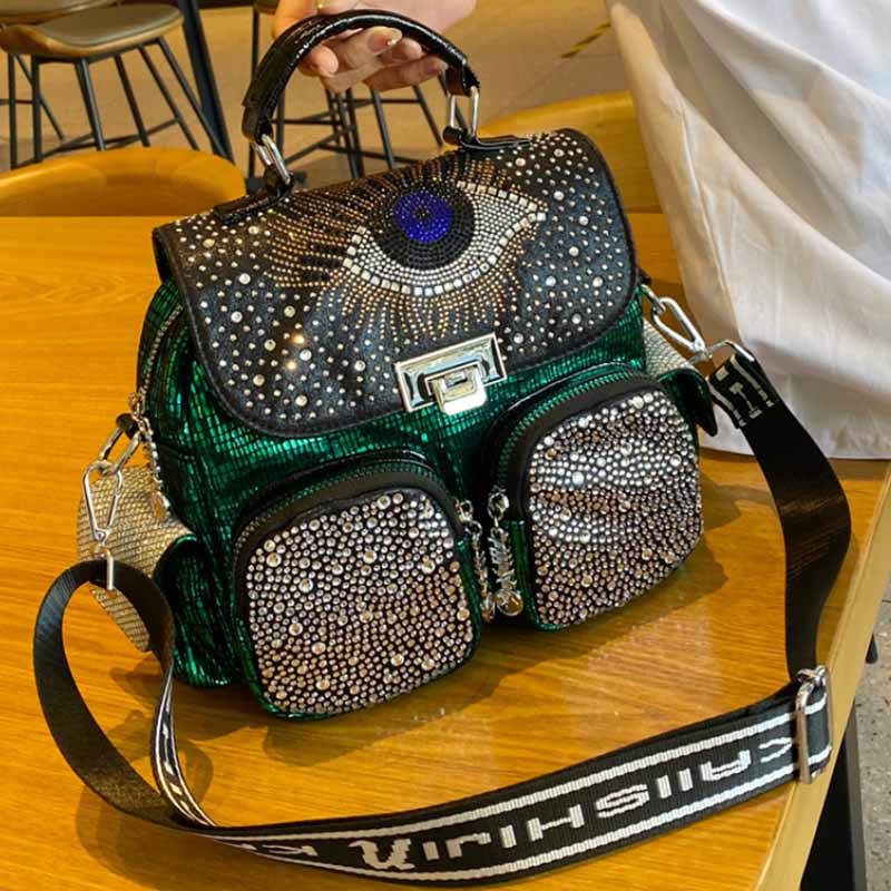 Fashion Women Backpack Big Cap - مراجعة Luxury Bags Girls وسعره