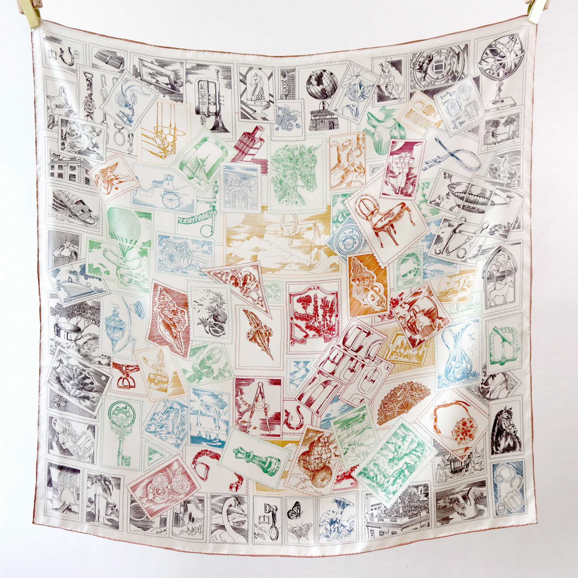 90CM Silk Scarf Luxury Twill B - مراجعة Luxury Bags Hong Kong وسعره