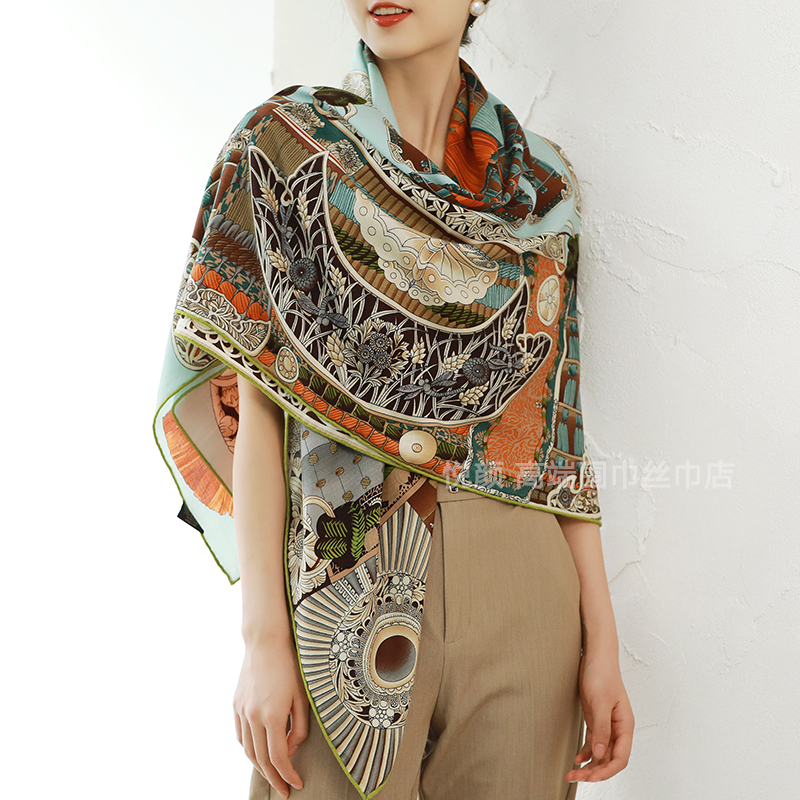 Luxury Designer Silk Wool Scar - مراجعة Luxury Bags Hong Kong وسعره