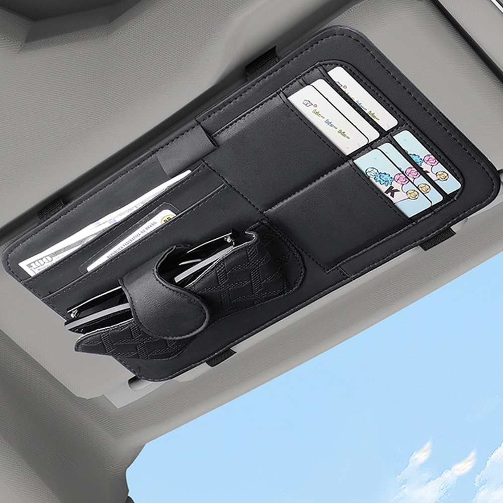 Car Sun Visor Glasses Holder M - مراجعة Luxury Bags List وسعره