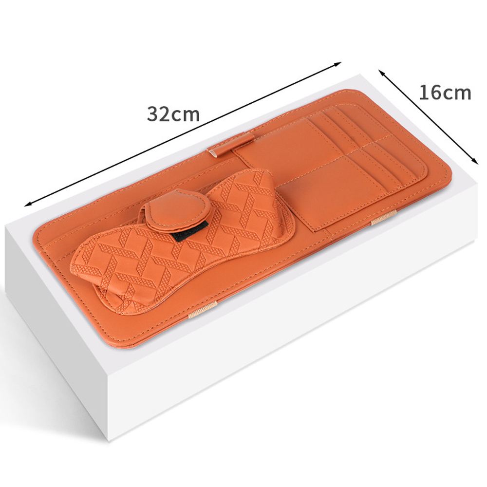 Car Sun Visor Glasses Holder M - مراجعة Luxury Bags List وسعره