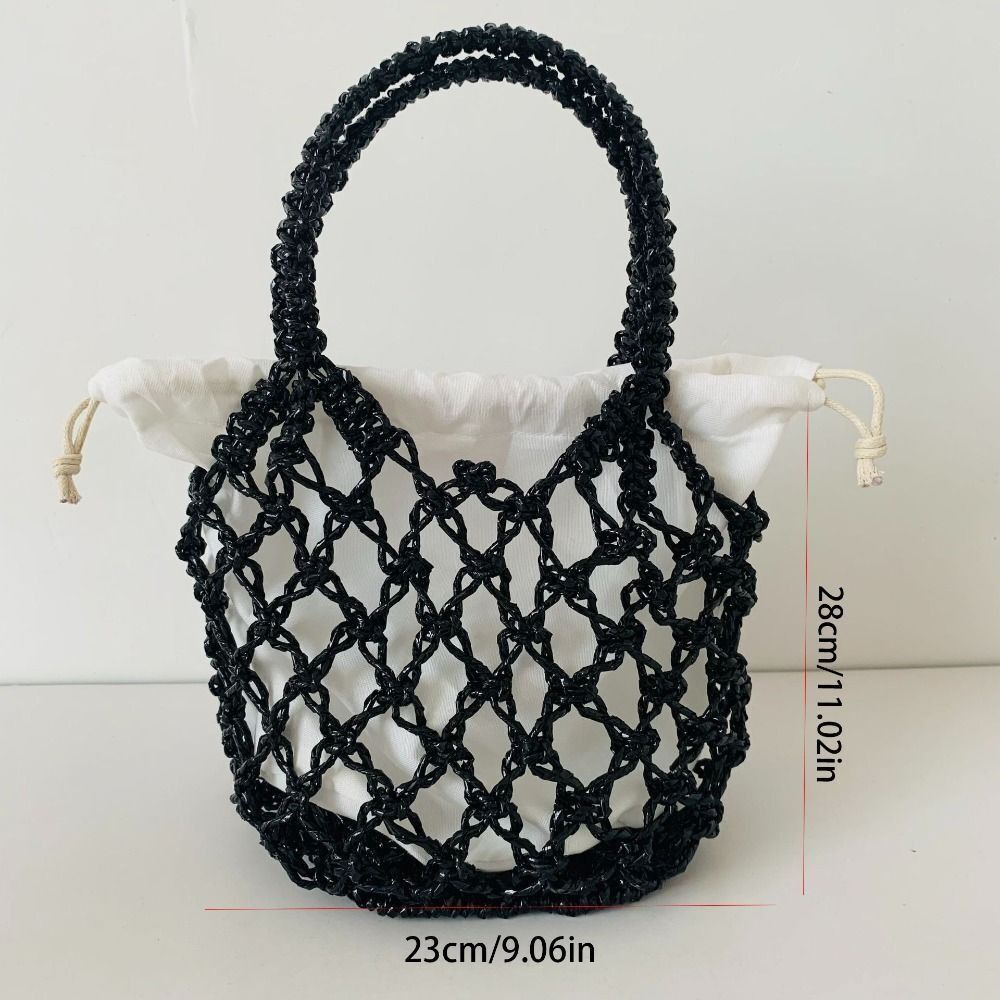 Fashion Luxury Women Woven Han - مراجعة Luxury Bags Girls وسعره