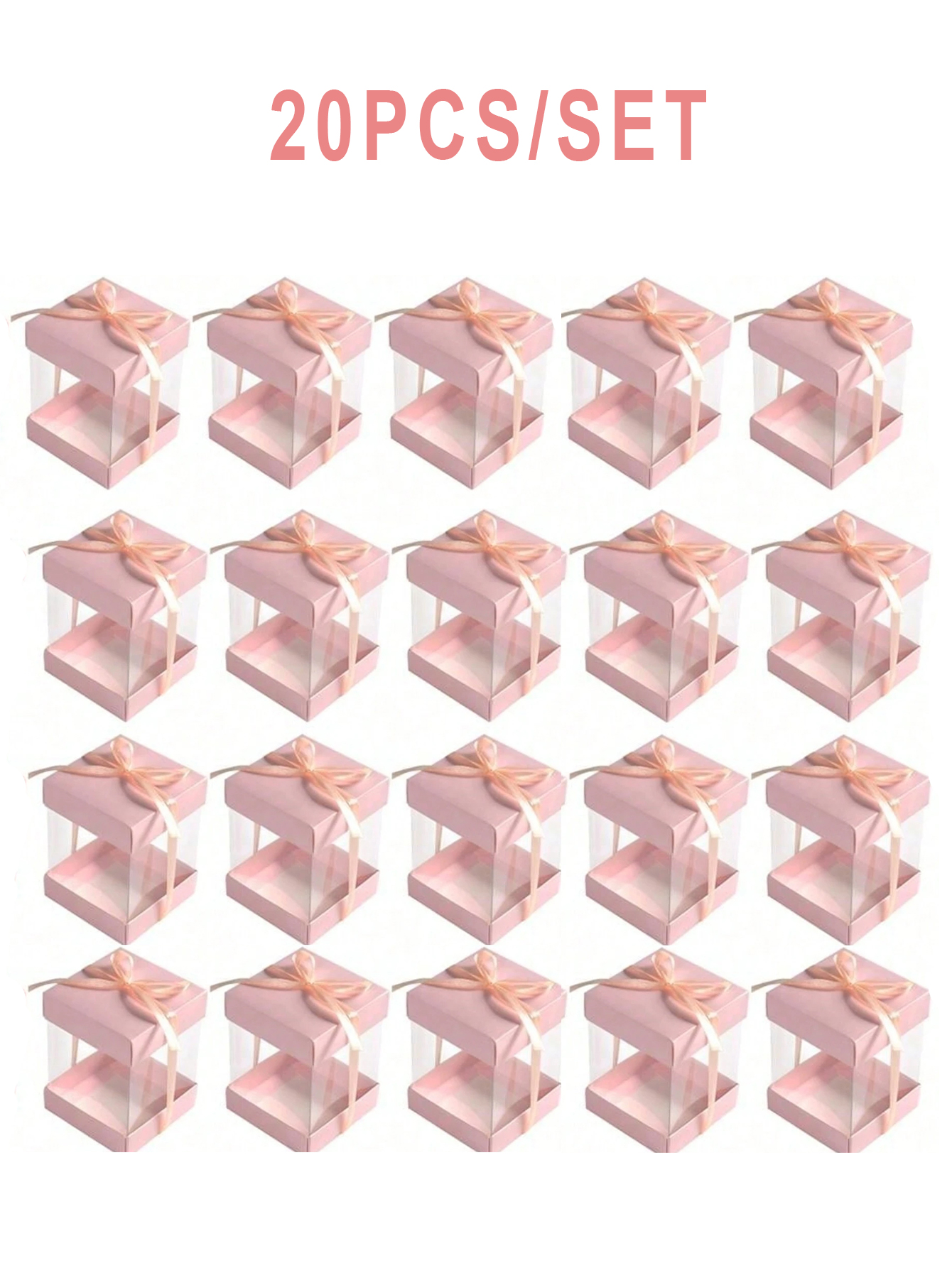 10PCS Clear PET Gift Boxes wit - مراجعة Luxury Bags List وسعره