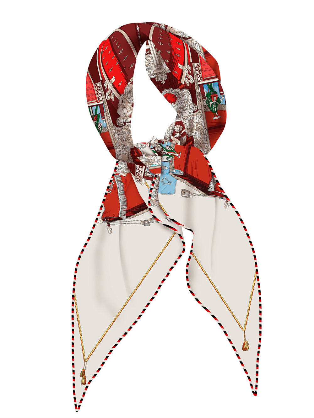 Triangle Twill Scarf Luxury Wo - مراجعة Luxury Bags Hong Kong وسعره
